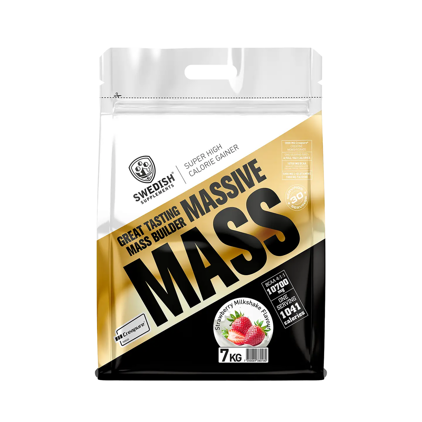 Massive Mass - Strawberry Milkshake 7kg