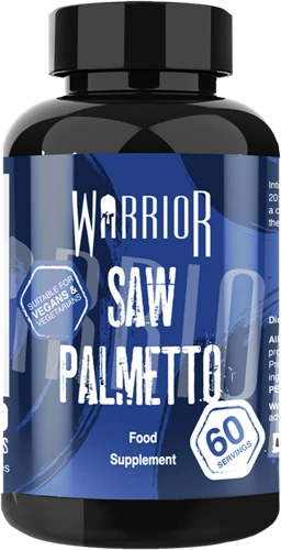 Warrior Saw Palmetto - 60 caps