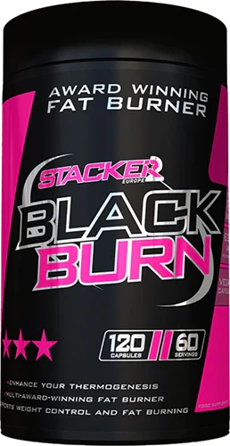 Stacker2 Black Burn - 120 caps
