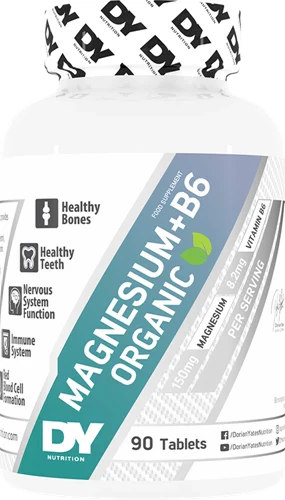 Dorian Yates Nutrition Magnesium + B6 Organic - 90 tabs