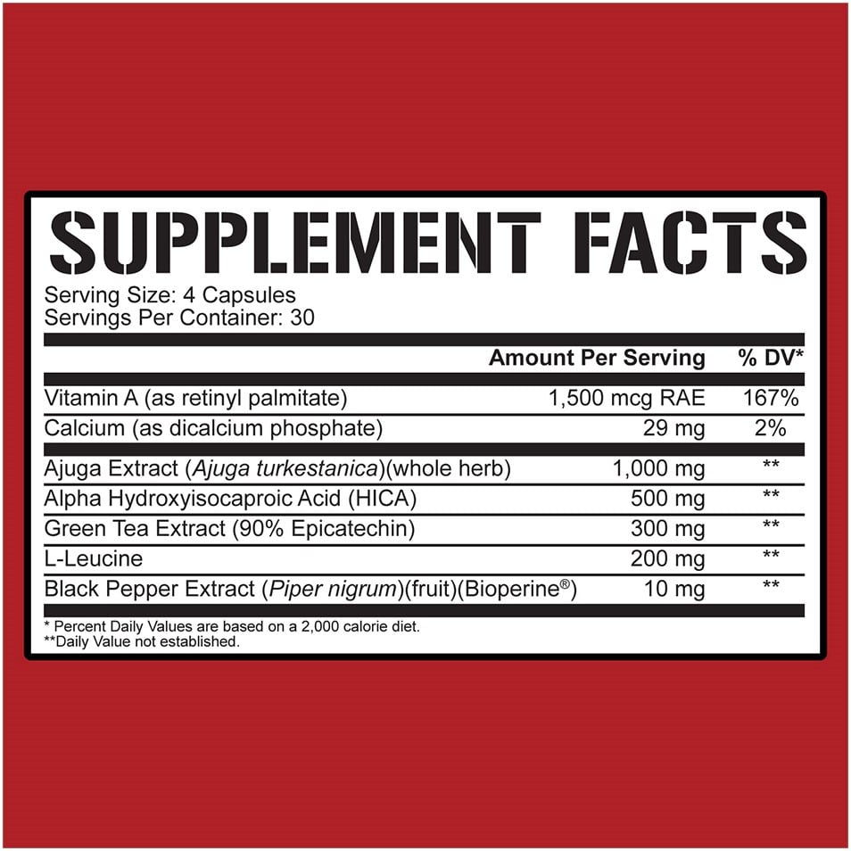 5% Nutrition Bigger by the Day - 120 caps