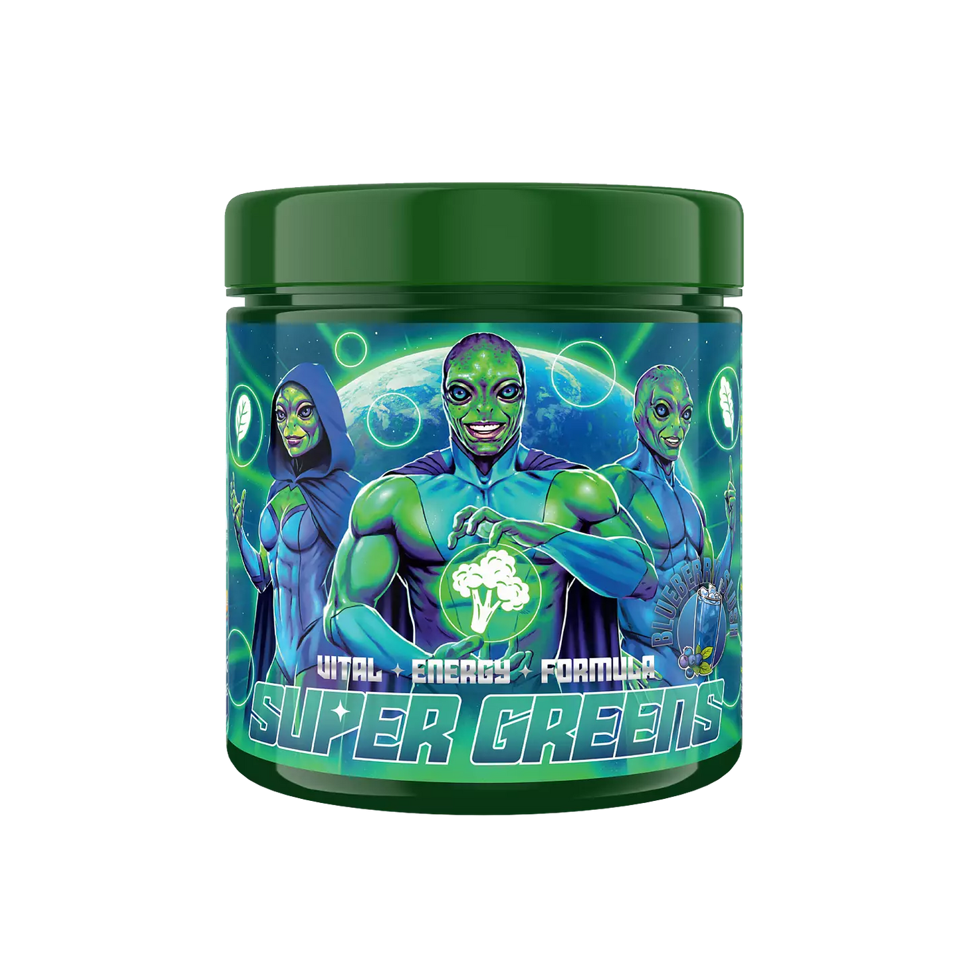 Super Greens - Blueberry slush