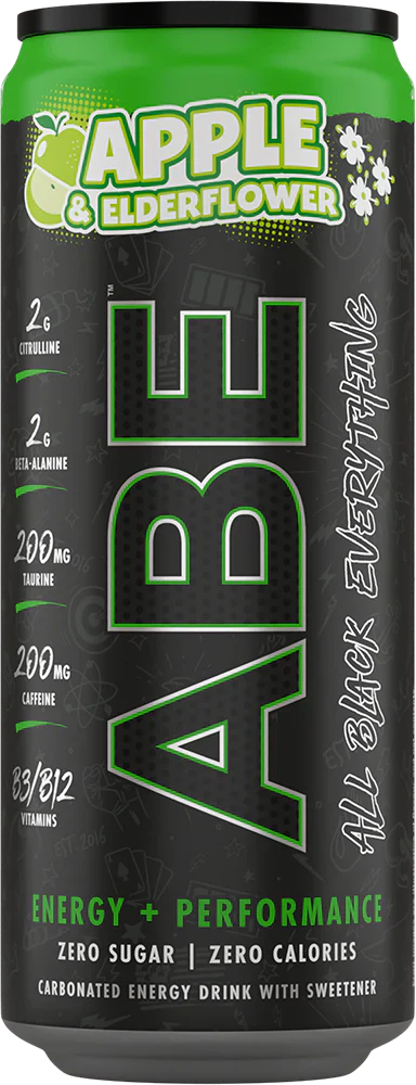 Applied Nutrition ABE Energy & Performance - 12 x 330 ml Apple & Elderflower