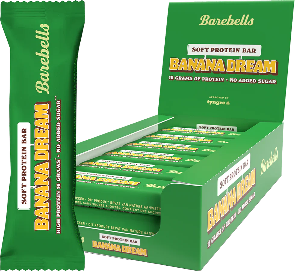 Barebells Soft Protein Bar - 12 x 55 g Banana Dream