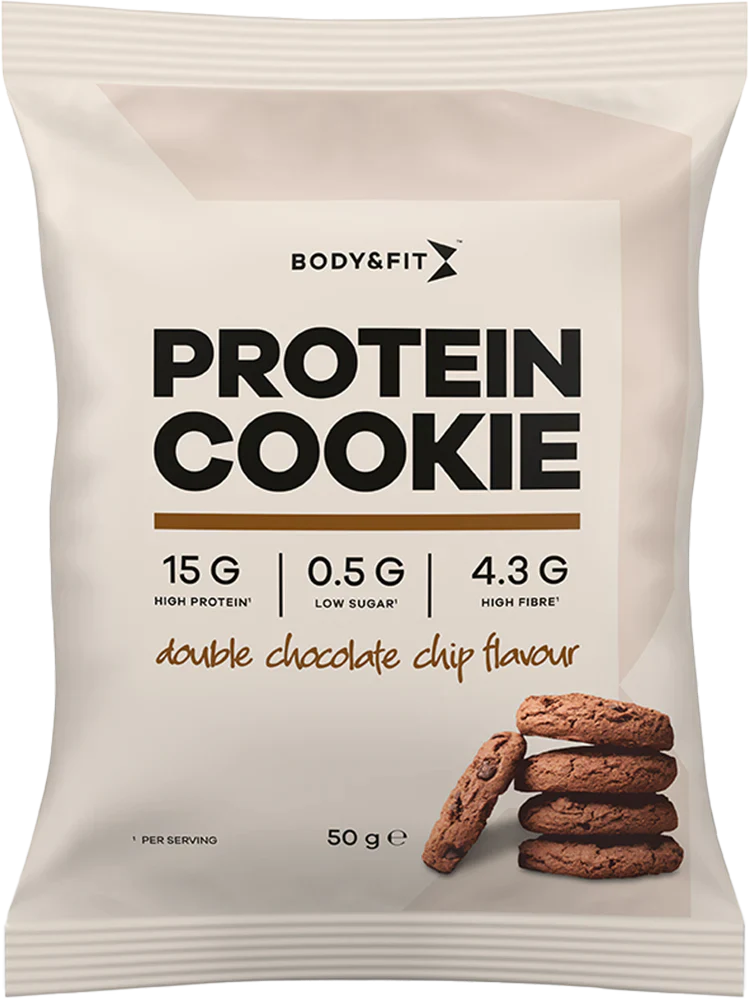 Body & Fit Protein Cookies - 12 x 50 g Double Chocolate Chip