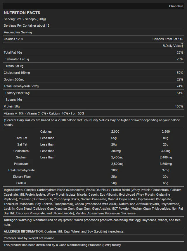BSN True Mass 1200 Strawberry Milkshake
