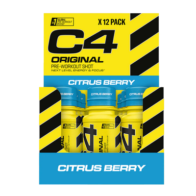 C4 Energy Shot - 12 x 60 ml Citrus Berry