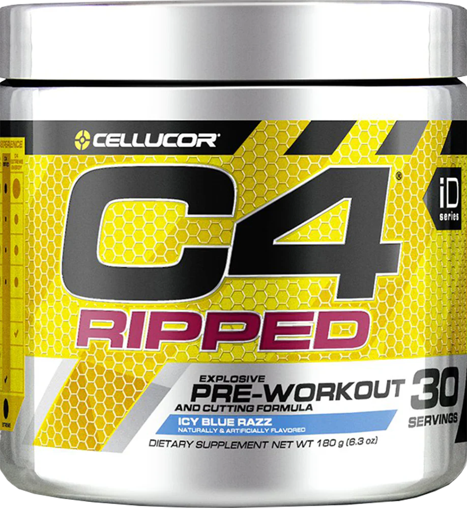 C4 Ripped - 30 servings Icy Blue Razz