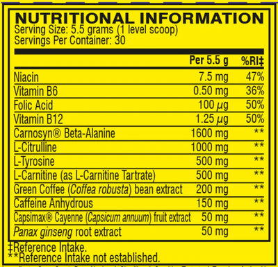 C4 Ripped - 30 servings Icy Blue Razz