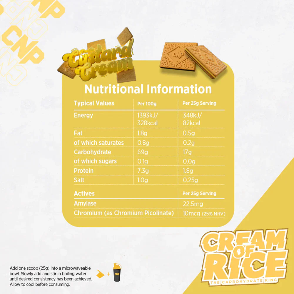 CNP Cream Of Rice - 2000 g Biscuit Spread