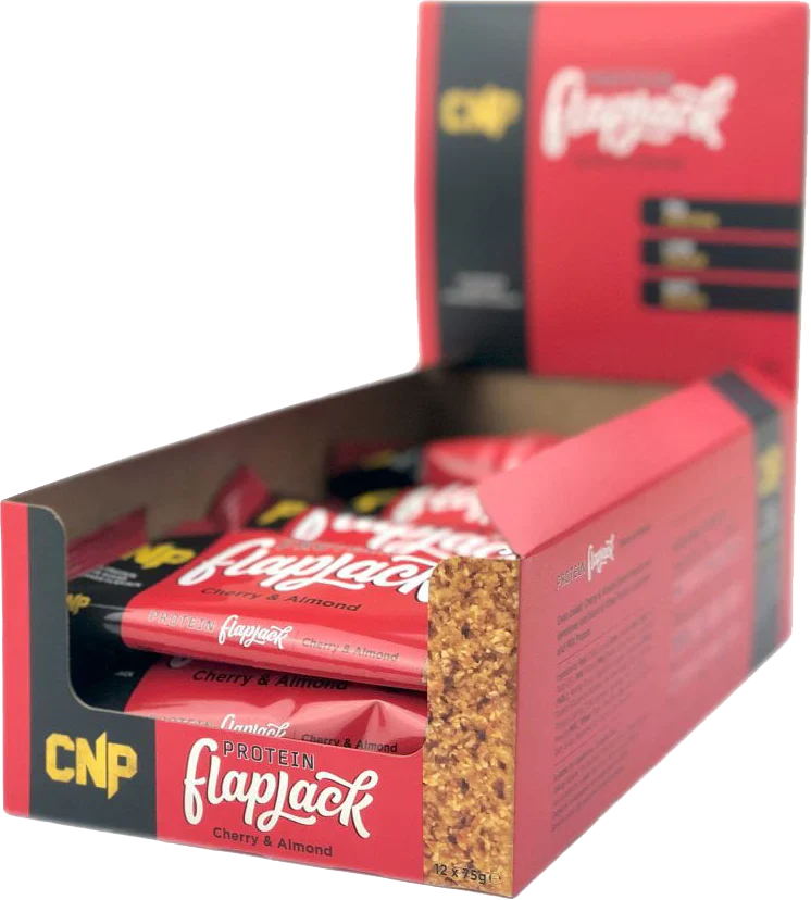 CNP Protein Flapjack - 12 x 75 g Cherry Almond