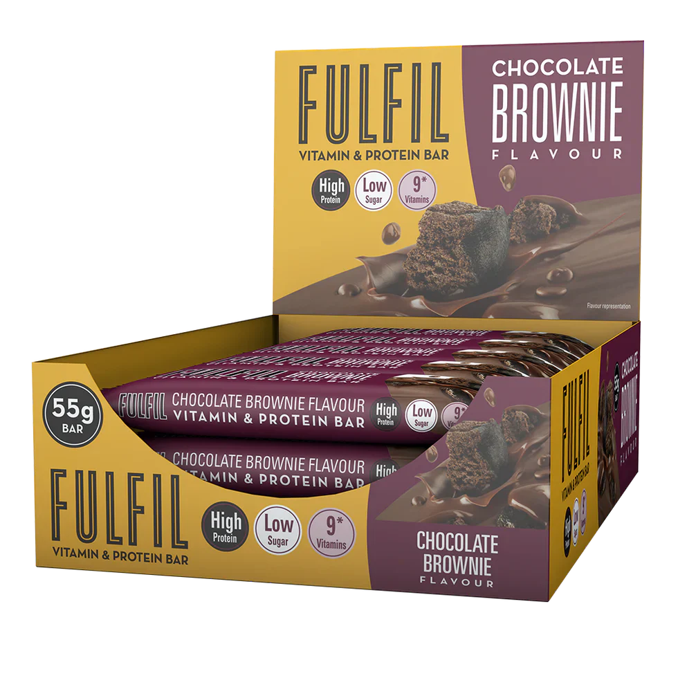 Fulfil Vitamin & Protein Bar - 15 x 55 g Chocolate Brownie