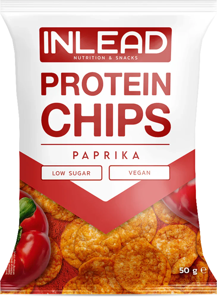 Inlead Protein Chips - 6 x 50 g Paprika