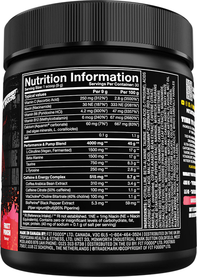 Mutant Madness Fruit Punch