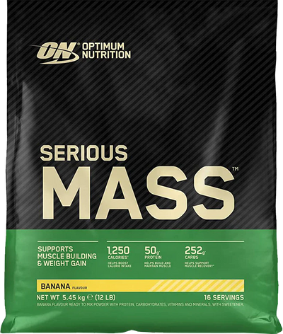Optimum Nutrition Serious Mass - 5450 g Banana