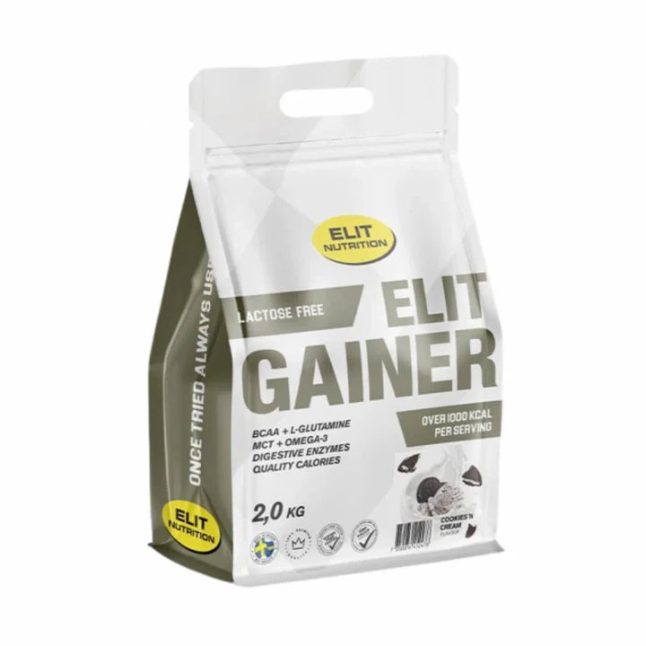 ELIT GAINER - Lactose free, 2000 g, Cookies ´n Cream