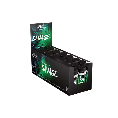 22 x Savage PWO Shot, 60 ml, Tropical