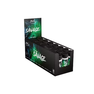 22 x Savage PWO Shot, 60 ml, Tropical