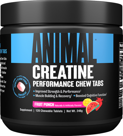Animal Creatine Chews - 120 tabs Fruit Punch