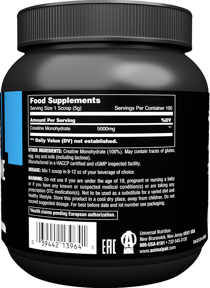 Animal Creatine Powder - 500 g