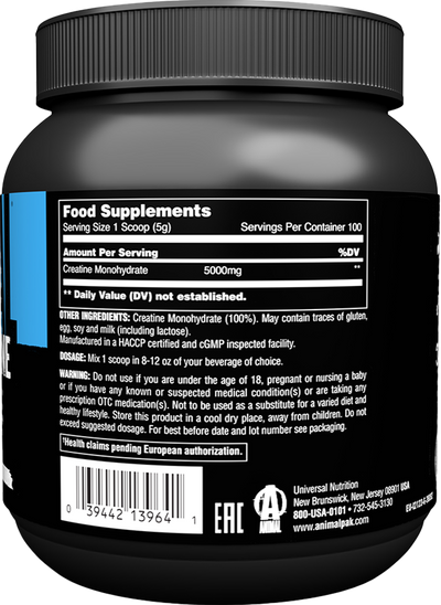 Animal Creatine Powder - 500 g