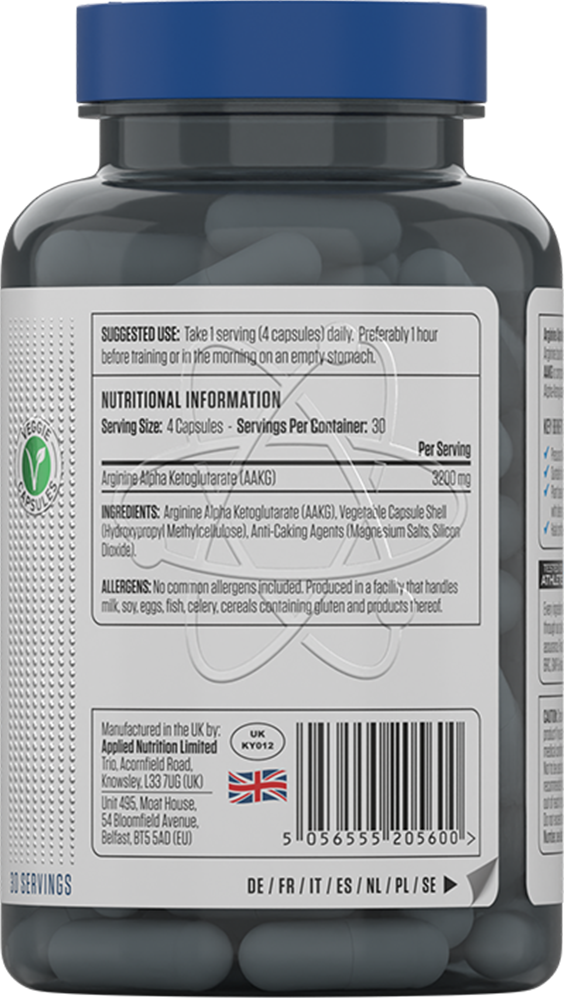 Applied Nutrition AAKG - 120 caps