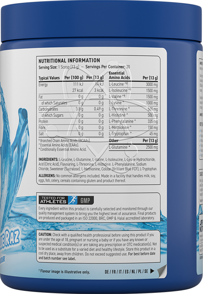 Applied Nutrition Amino Fuel EAA - 390 g Icy Blue Raz