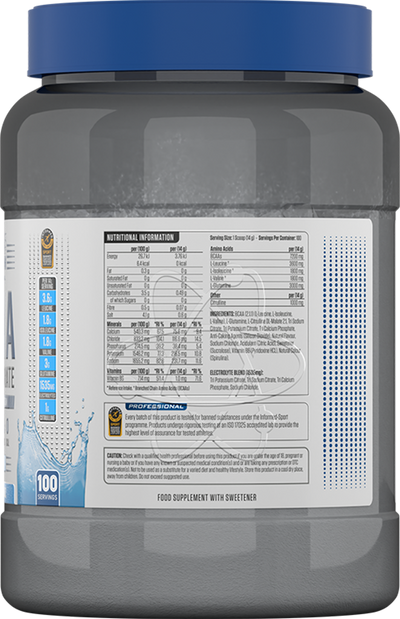 Applied Nutrition BCAA Amino Hydrate - 1400 g Icy Blue Raz