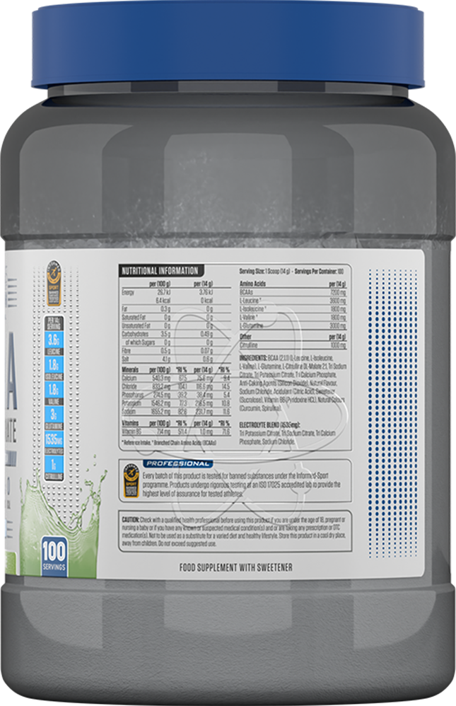 Applied Nutrition BCAA Amino Hydrate - 1400 g Green Apple