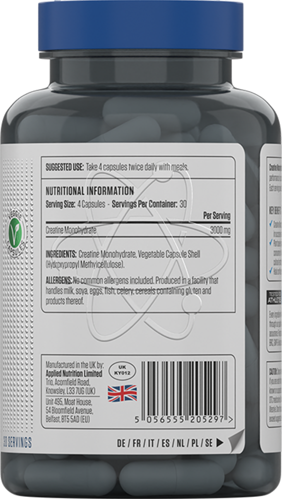 Applied Nutrition Creatine 3000 - 120 caps