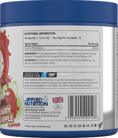 Applied Nutrition Flavoured Creatine Monohydrate - 250 g Cherry & Apple