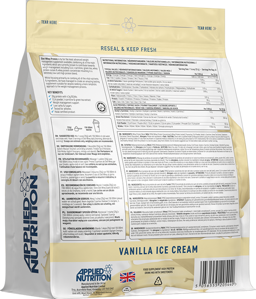 Applied Nutrition Diet Whey Protein - 1000 g