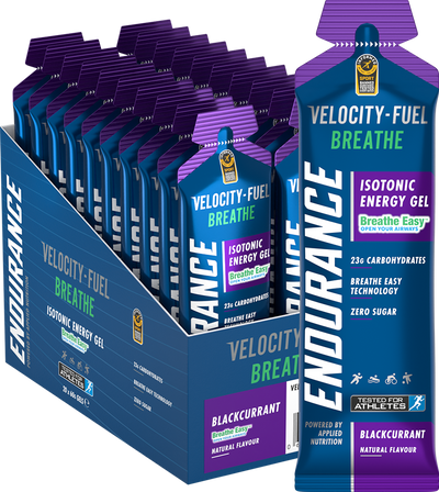 Applied Nutrition Breathe Isotonic Energy Gel - 20 x 60 ml Blackcurrant