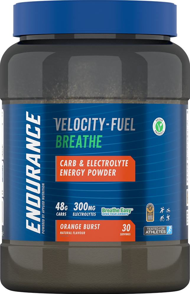 Applied Nutrition Endurance Carb & Electrolyte Energy Breathe Easy - 1500 g - Orange