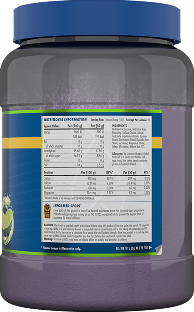 Applied Nutrition Endurance Carb & Electrolyte Energy - 1500 g Lemon & Lime