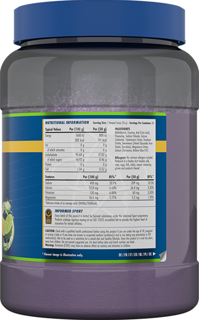 Applied Nutrition Endurance Carb & Electrolyte Energy - 1500 g Lemon & Lime