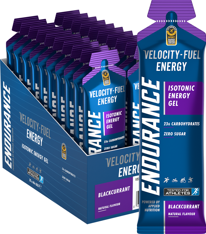 Applied Nutrition Isotonic Energy Gel - 20 x 60 ml Blackcurrant