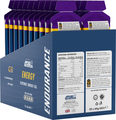 Applied Nutrition Isotonic Energy Gel - 20 x 60 ml Blackcurrant