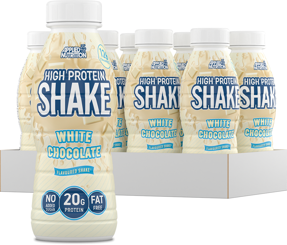 Applied Nutrition High Protein Shake - 8 x 330 ml White Chocolate