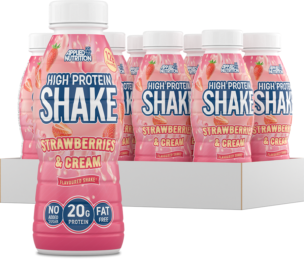 Applied Nutrition High Protein Shake - 8 x 330 ml Strawberries & Cream
