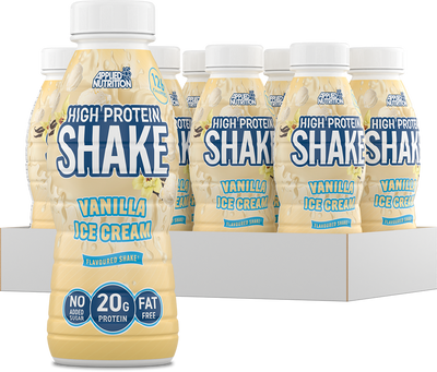 Applied Nutrition High Protein Shake - 8 x 330 ml Vanilla Ice Cream