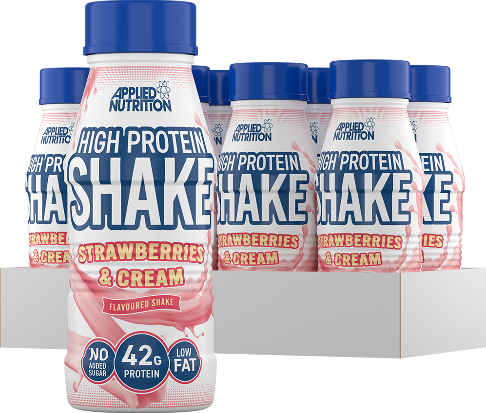 Applied Nutrition High Protein Shake - 8 x 500 ml Strawberries & Cream