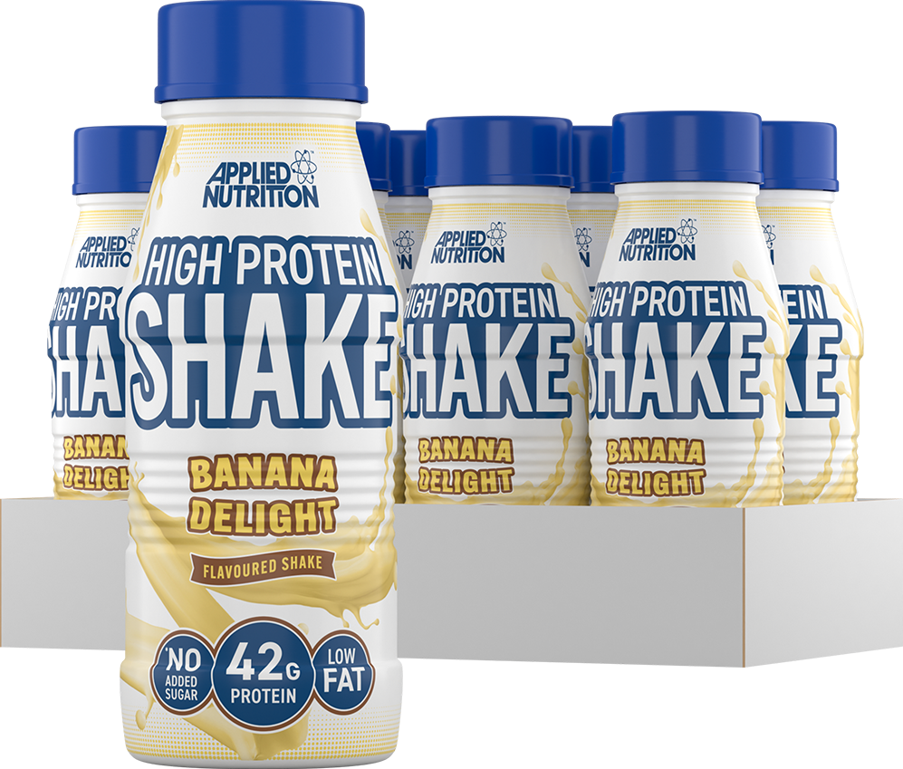 Applied Nutrition High Protein Shake - 8 x 500 ml Banana Delight