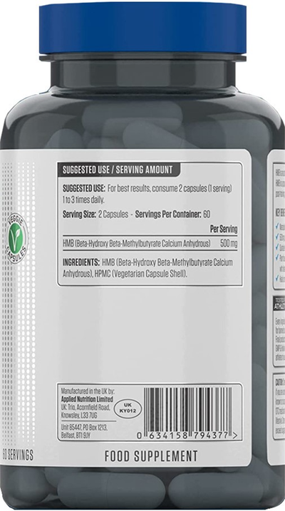 Applied Nutrition HMB 500 mg - 120 caps