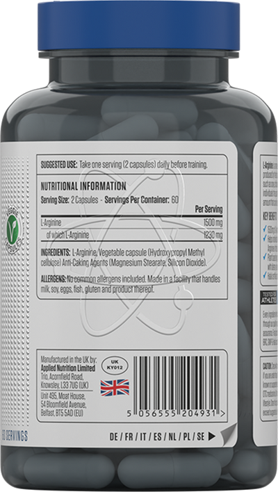 Applied Nutrition L-Carnitine 1500 - 120 caps