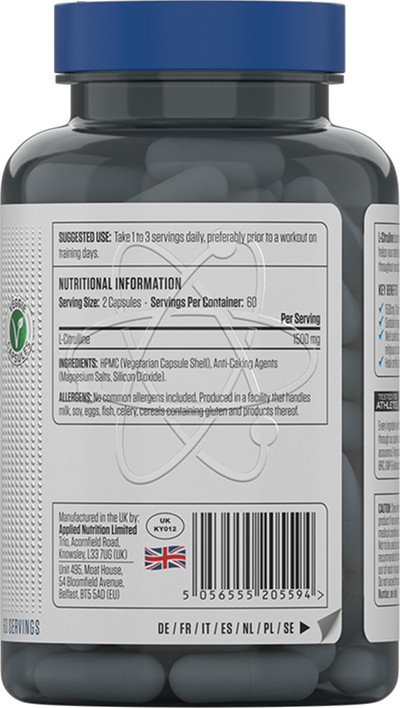 Applied Nutrition L-Citrulline 1500 - 120 caps