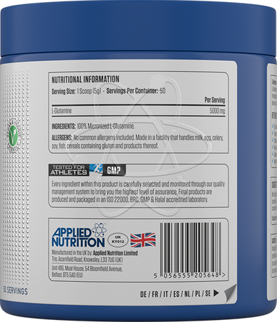 Applied Nutrition L-Glutamine Powder - 250 g