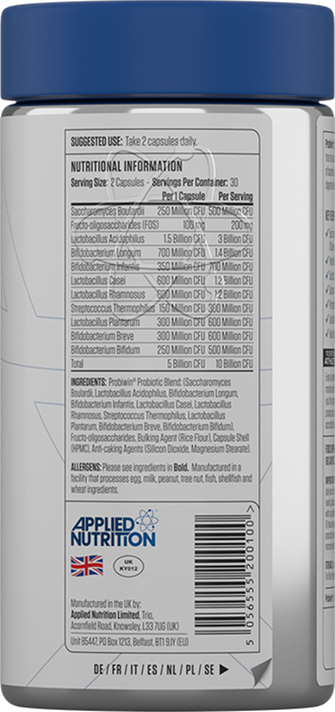 Applied Nutrition Probiotic - 60 caps