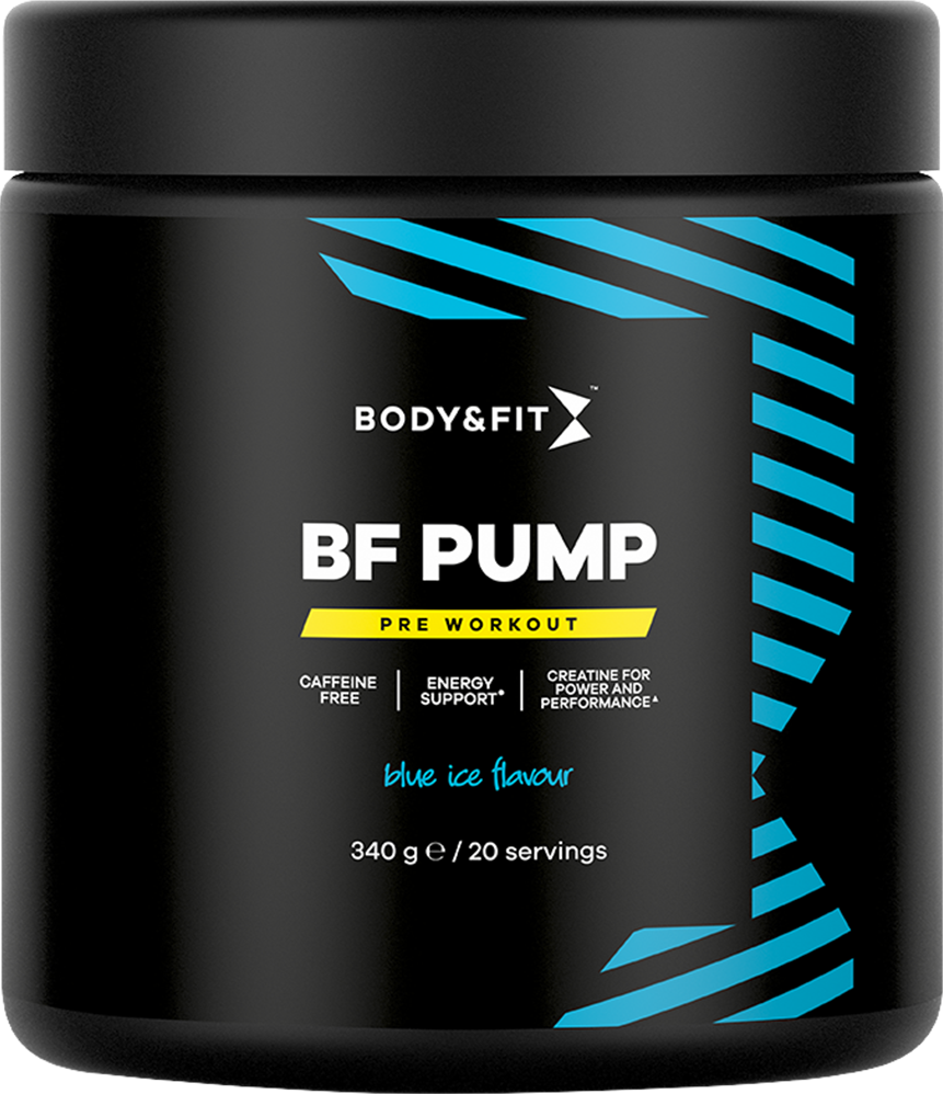 Body & Fit BF Pump Pre-workout - 340 g Blue Ice