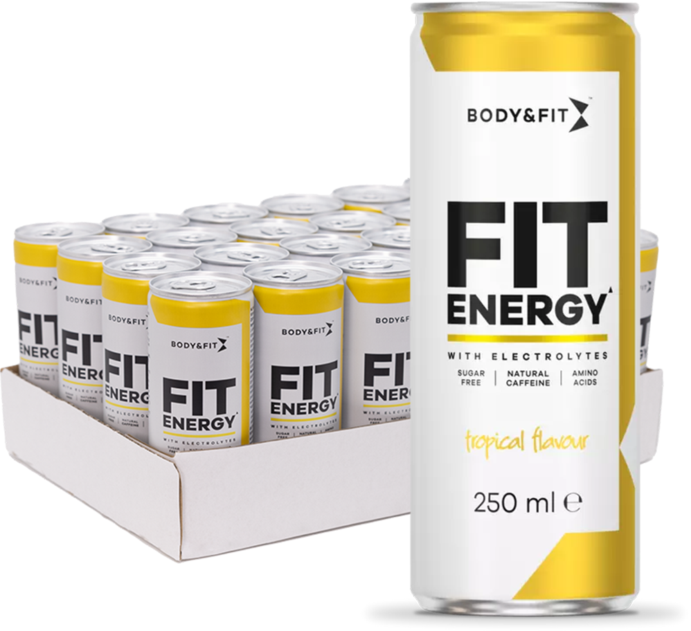 Body & Fit Fit Energy - 24 x 250 ml Tropical